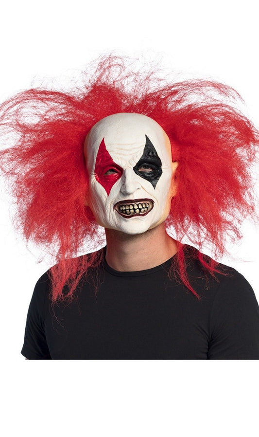Ruddy Clown Latex Maske