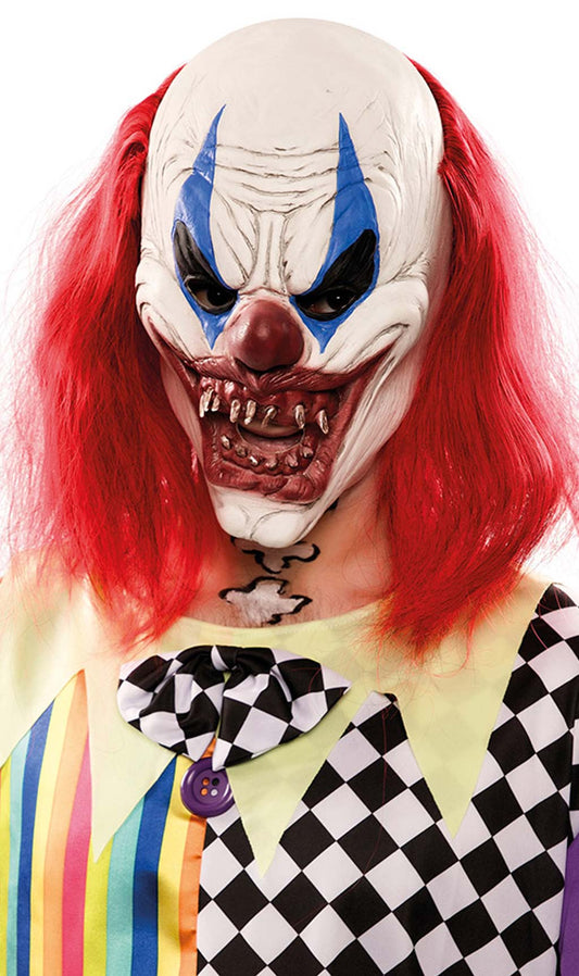 Satanische Clown Maske aus Latex