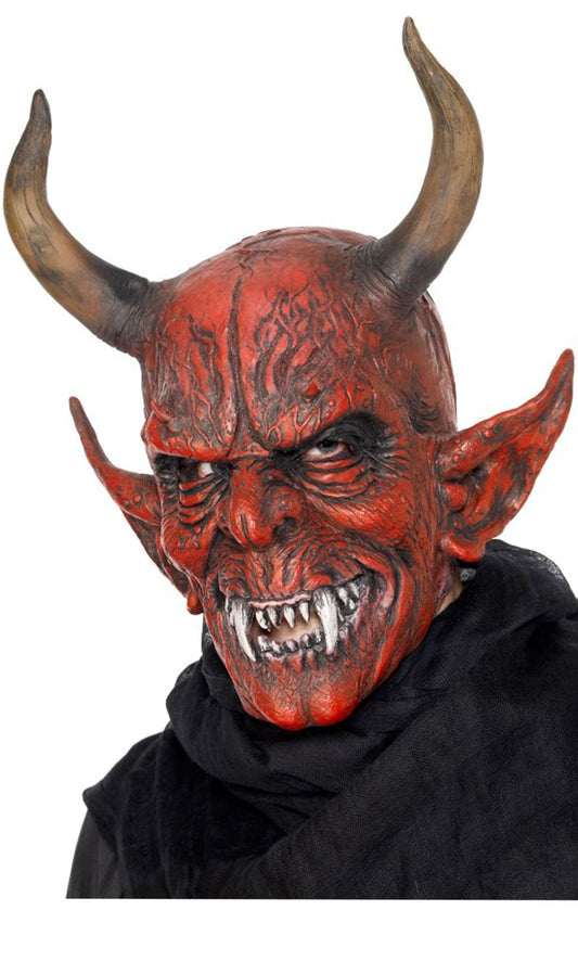 Teufel Satanische Maske aus Latex