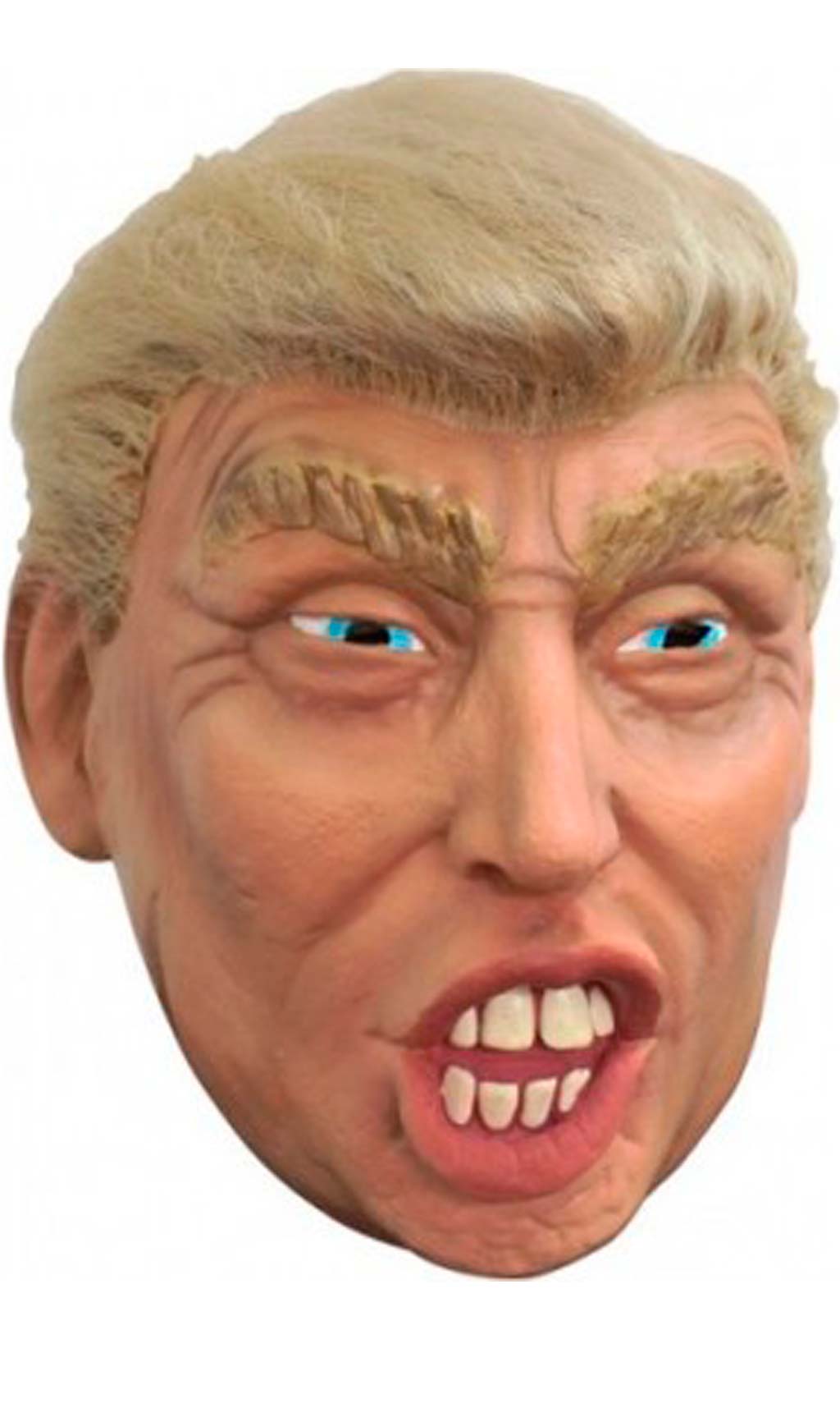 Donald Trump Kunsthaar Maske aus Latex für Erwachsene