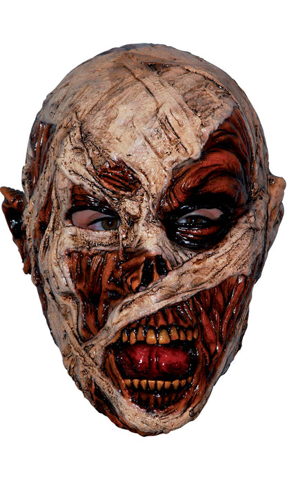 Blutige Mumie Maske aus Latex