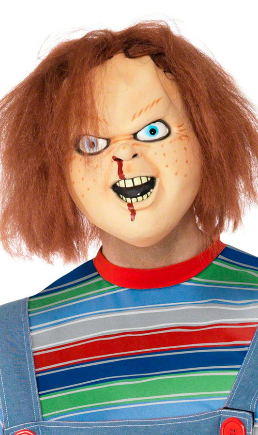 Puppe-Chucky™-Maske aus Latex