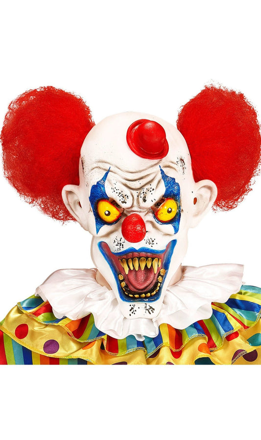 Clown Minihut Latex Maske