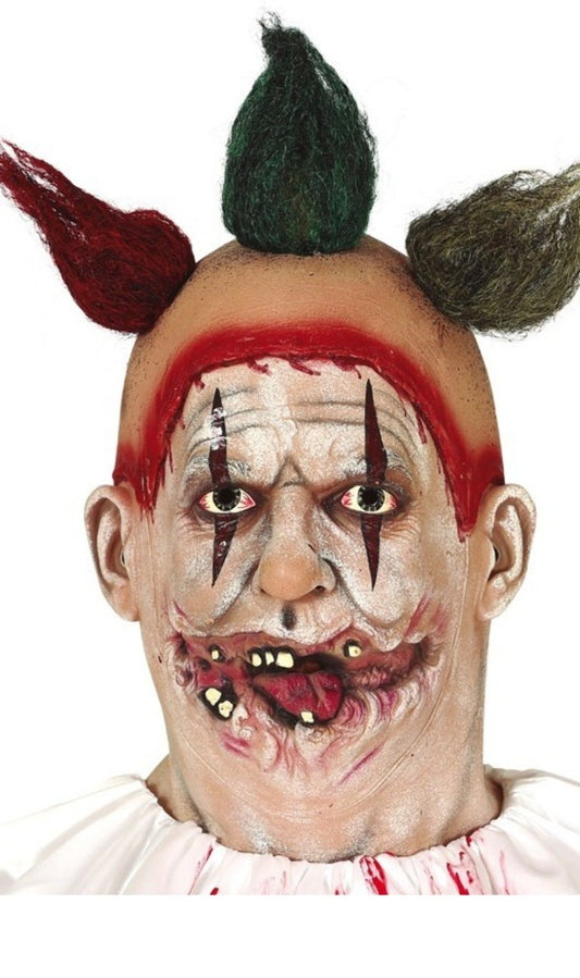 Clown Twisty Eco Maske aus Latex