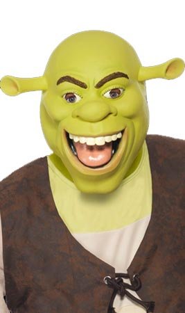 Shrek™-Maske aus Latex