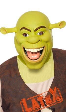 Shrek™-Maske aus Latex