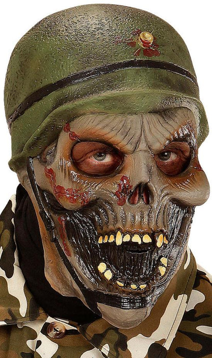 Militär Zombie Latex Maske