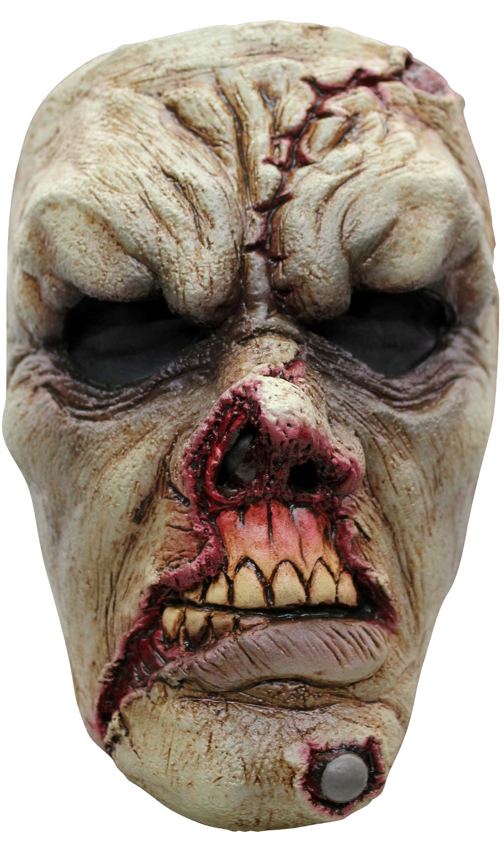 Zombie-mit-Warze-Maske aus Latex