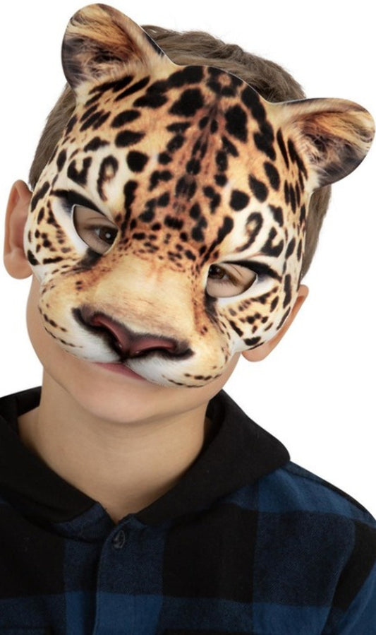 Leoparden Maske für Kinder