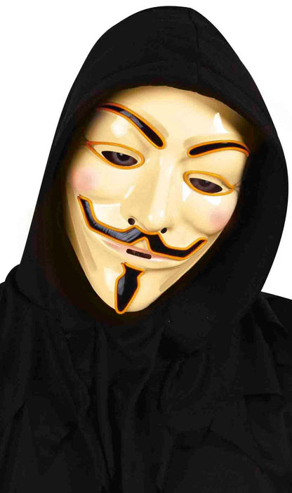 V de Vendetta Maske mit Licht