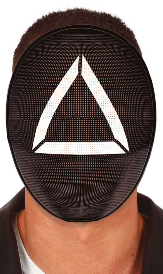 Squid-Game Dreieck-PVC-Maske