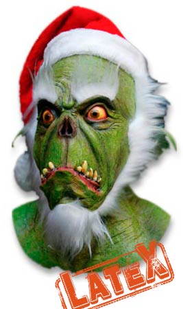 The Grinch Latexmaske