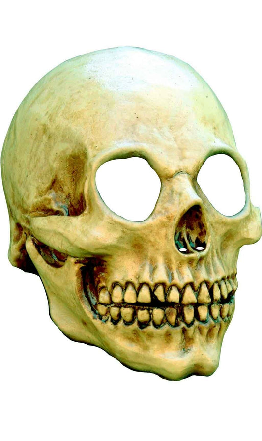 Totenkopfmaske aus Latex für Herren