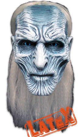 White Walker Latex-Maske