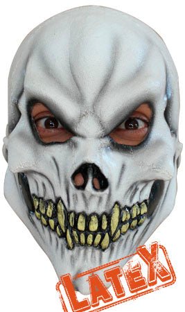 Skelett-Maske aus Latex für Kinder