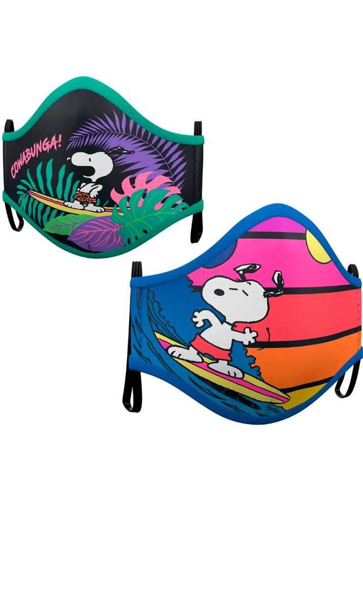 Pack 2 Mascarillas de Tela Snoopy™ infantil I Don Disfraz