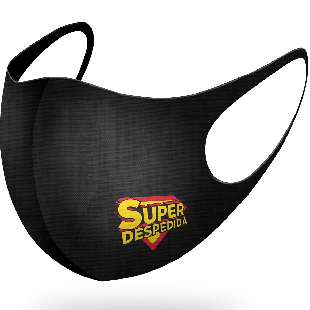 Stoffmaske "Super Despedida" für Erwachsene