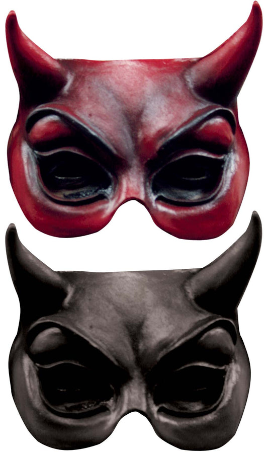 Farbige Teufel Latex-Maske Augenmaske Dämon