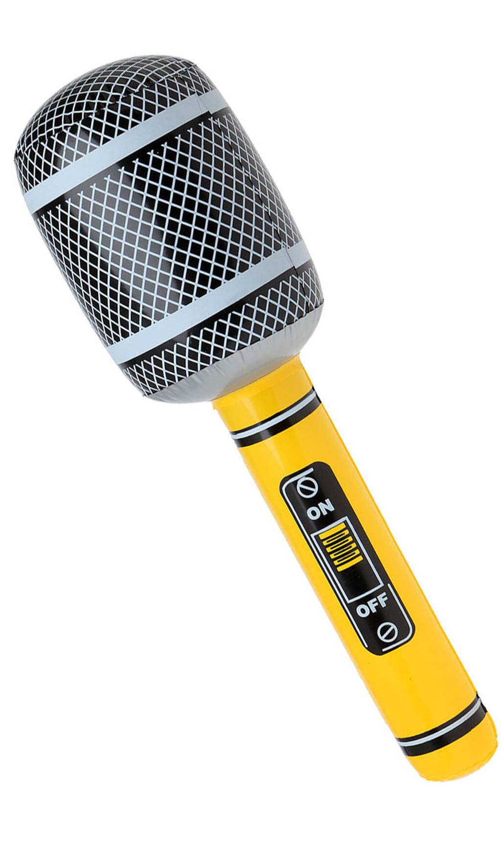Mikrofon Aufblasbar gelb