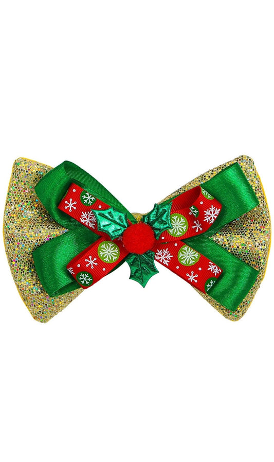 Fliege Golden für Weihnachten