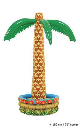 Aufblasbare Palme Getränkekühler