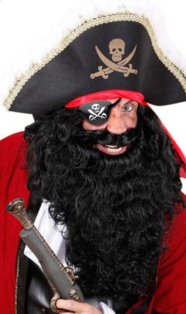 Bemaltes Piraten-Kopftuch