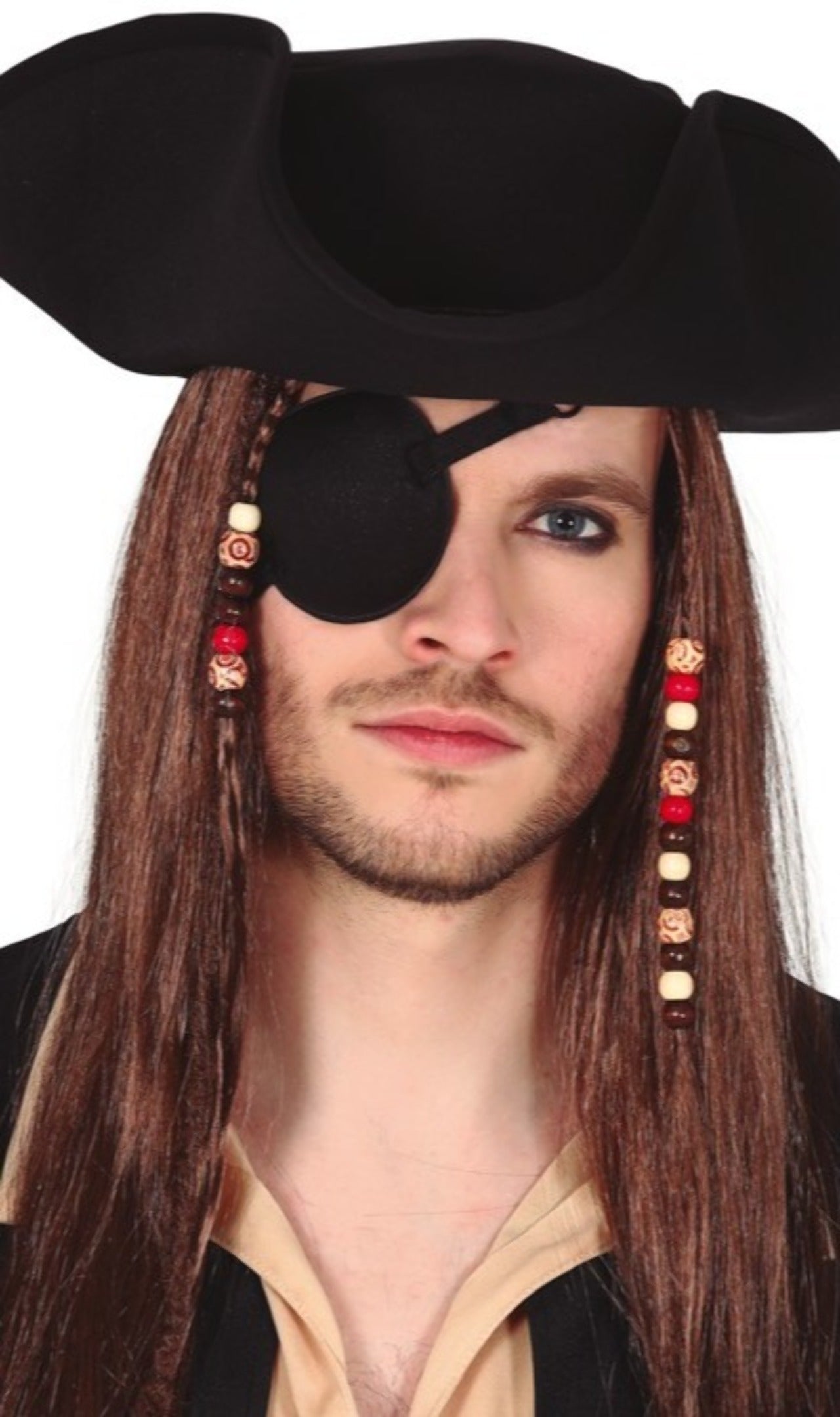 Piraten Augenklappe aus Stoff