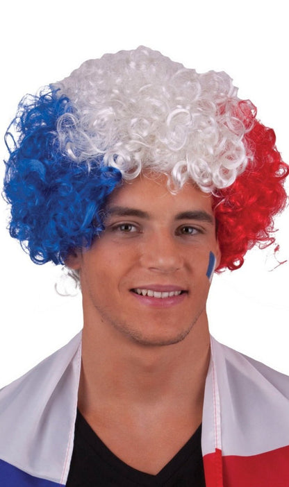 Perücke Frankreich Afro