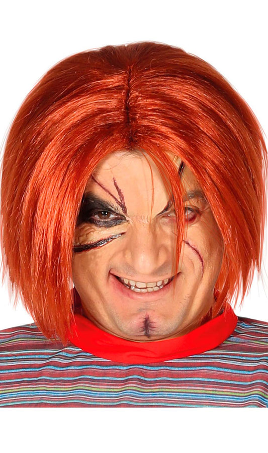 Perücke Chucky rothaarig