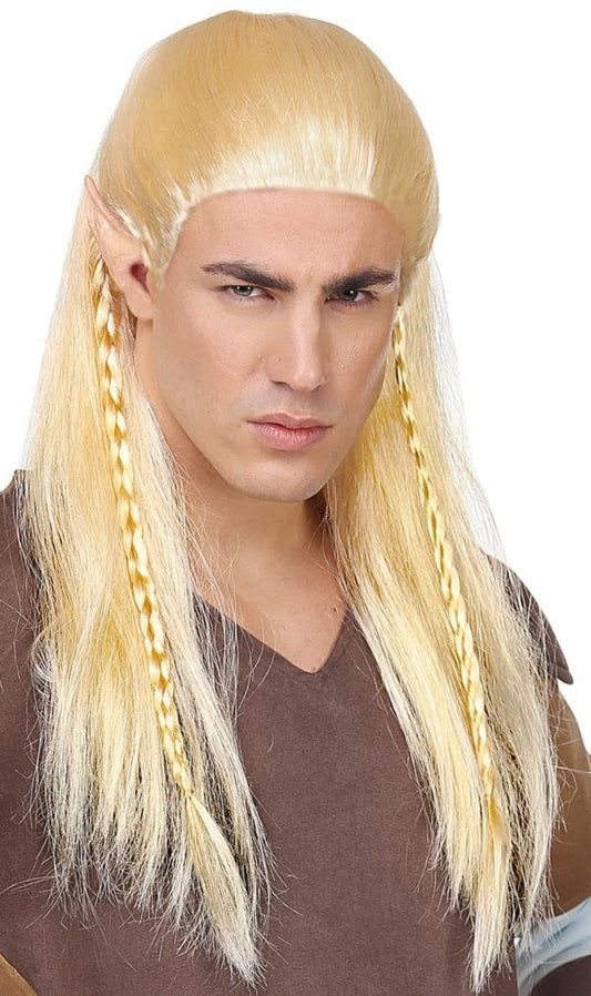 Blonde Perücke für Elfen