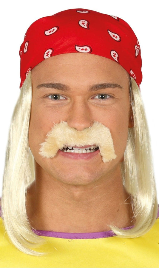 Blonde Perücke Hogan