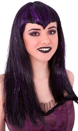 Schräge Vampirin Perücke Farben