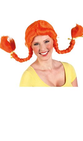 Zopfperücke orange