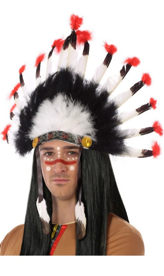 Federschmuck Indianer Cherokee