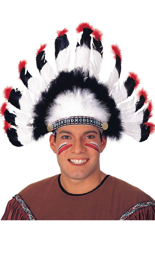 Federschmuck Indianer Comanche