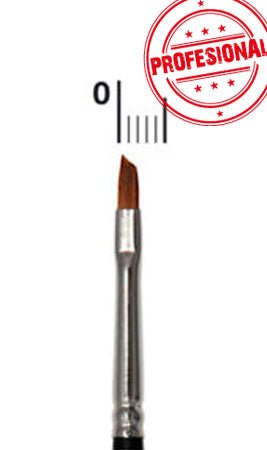 Schräg Pinsel 2mm Marderhaar Professional