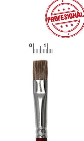 Professioneller, flacher Schminkpinsel (10 mm)