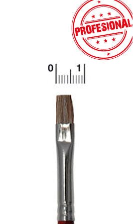 Professioneller, flacher Schminkpinsel (6 mm)