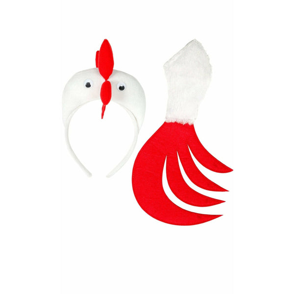 Verrückte Truthahn-Mütze Für Herren - 58 Cm, Karneval & Fasching Kostüm