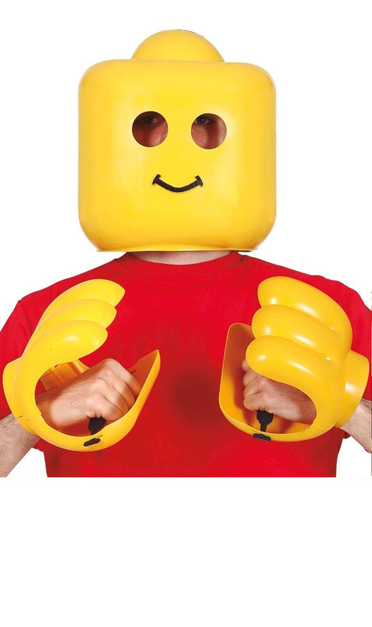 Gelbes Lego-Puppenset