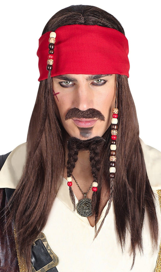 Piraten-Haar-Set