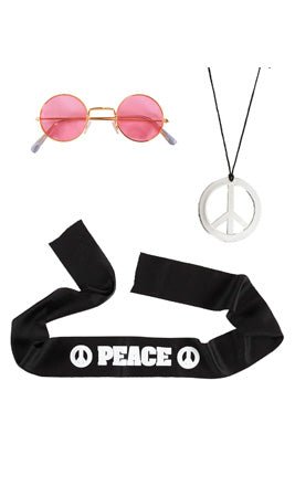 Hippie-Peace-Set