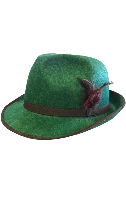 Hut aus Tirol grün für Kinder
