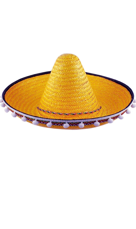 Mariachi mexikaner Hut gelb