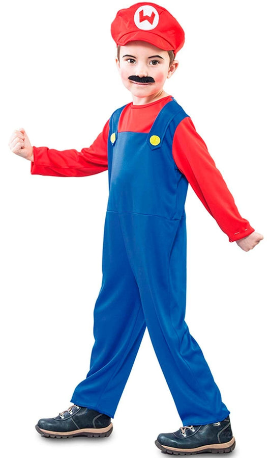 Disfraz de Super Mario Rojo para niño I Don Disfraz