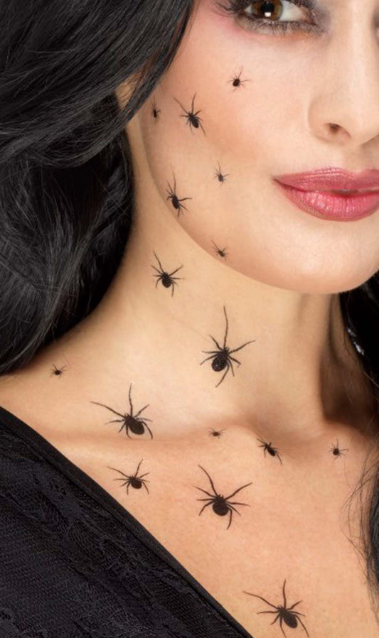 Tattoos Spinnen schwarz
