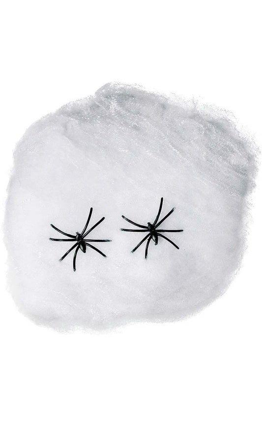 Spinnwebe 40 g weiß