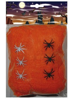 Orangenes Spinnennetz (100 g)