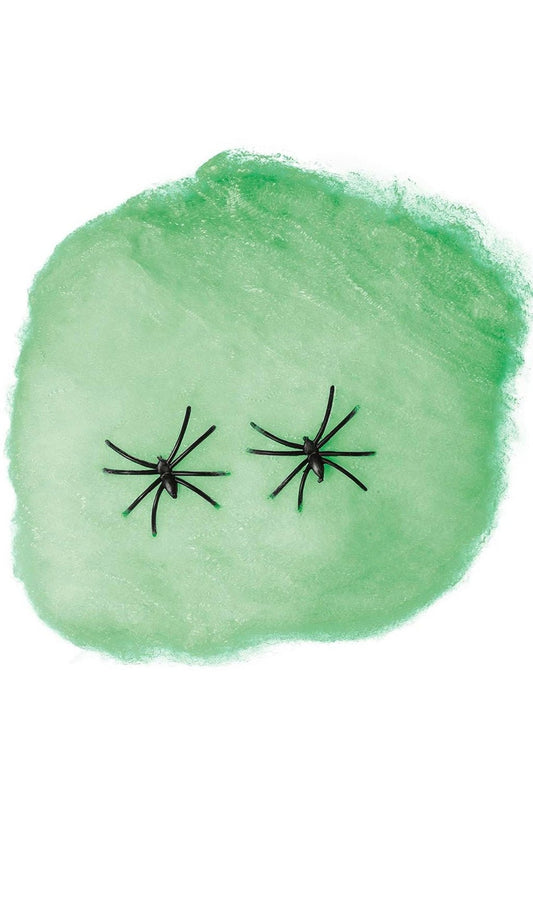 Spinnennetz 60gr grün