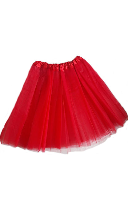 Tutu Basic rot für Kinder